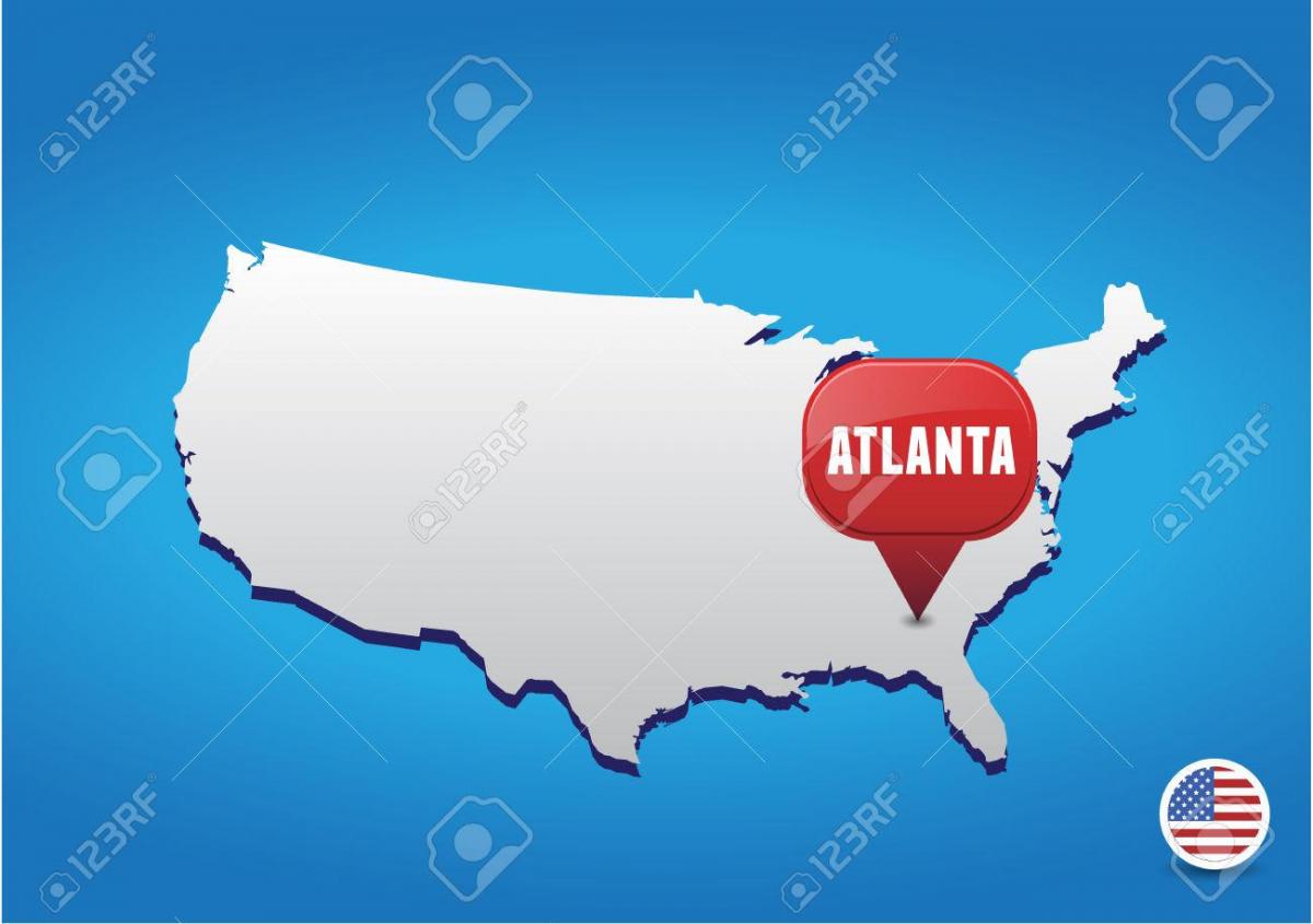 Atlanta in den USA anzeigen
